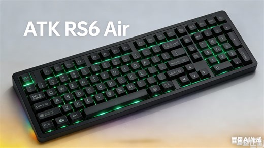 百元价位最强铝坨坨？ATK RS6 Air实测……