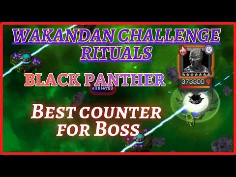Best Counter for Black Panther | WAKANDAN CHALLENGE RITUALS | MCOC|