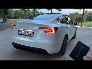 TESLA MODEL 3 Standard RWD 2026 Europe - EVENING POV test drive