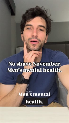 Mohammad Jamal Deen ☤ on Instagram: "Men’s mental health. Something many struggle to talk about, including myself. Something so taboo in my culture and many other cultures to talk about, but really a struggle in the middle eastern community, so I felt the need to speak about this and highlight this in the middle of “No shave November” because it is part of our total health. Ladies, check up on your significant others, brothers, cousins, uncles, fathers and men in your lives for all this that I s