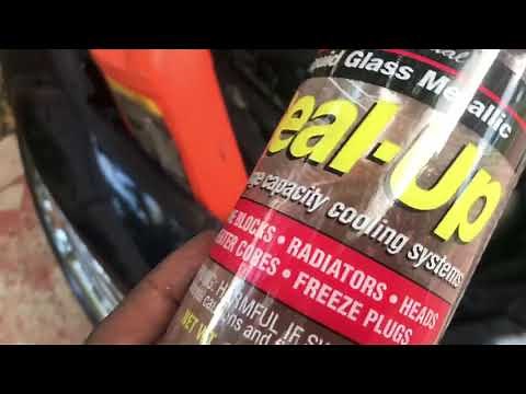 Engine water leak quick fix