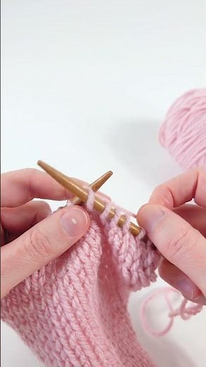 How to Reverse Knitting - No More Purling!