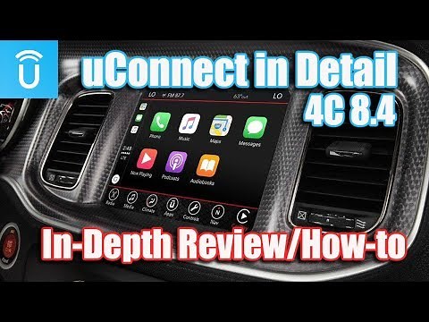 uConnect 8.4 in. 4C for 2018 In Depth Review | How to
