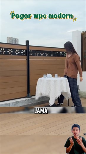 Pagar rumah wpc | Zizam Padillah