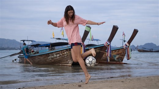 She makes freestyle look easy