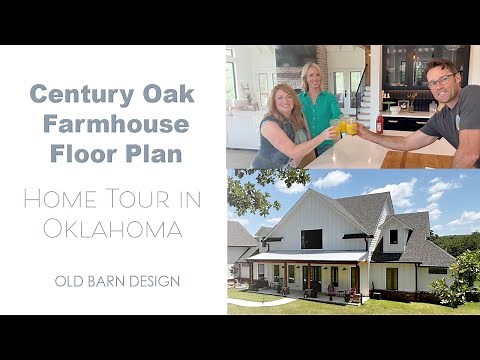 Oklahoma Century Oak Plan Home Tour | Old Barn Design