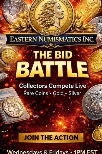 Eastern Numismatics Presents: The Bid Battle! | eBay Live Video