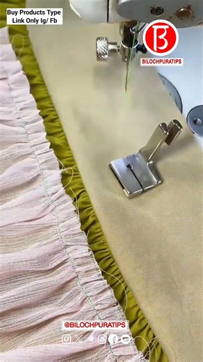 Sewing Tools And Tutorial Flat top, wrinkled bottom, wrinkled foot
