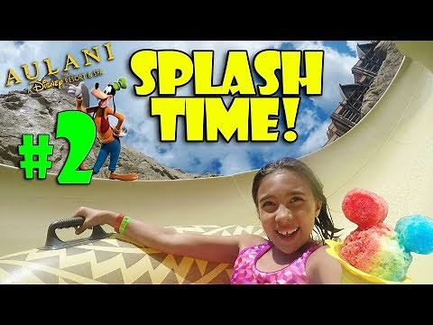 WATERSLIDES, SURFING & HAWAIIAN SHAVED ICE!!! Fun at the Disney Aulani Resort! #2