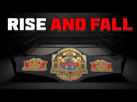 The Rise and Fall of WCW Cruiserweight Championship
