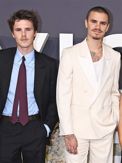 Romeo and Cruz Beckham share defiant double date photo together, following Brooklyn statement