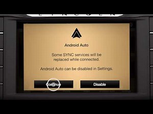 SYNC® 3 plus Android Auto™ | Lincoln How-to Video