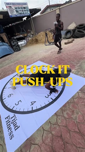 Challenge Yourself with Clock It Push-Ups