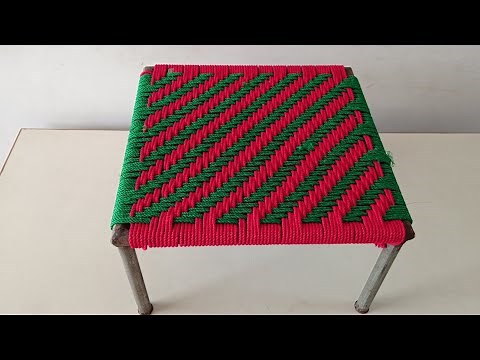 Watch And Learn , How To Weave Rope Seats , How To Weave Stool Seats / Chair , Mourya Charpai 🙏