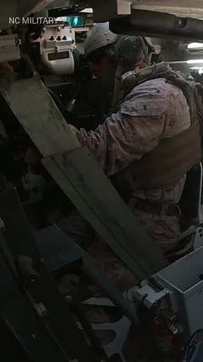 Inside View of M1A1 Abrams Tank | Live Fire Video