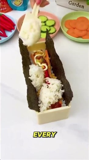 Making sushi is easier than you think. (# 2894) Sushi Roll Maker Kit 🟢