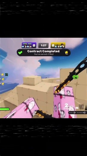 First time using knife #rivals