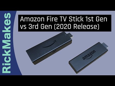 Amazon Fire TV Stick 1st Gen vs 3rd Gen (2020 Release)