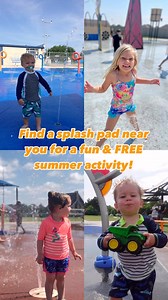 Beat the sizzling summer heat with FREE fun at a splash pad near you! Find your local splash pad: https://bit.ly/3a08Awm | Shape Your Future | Facebook