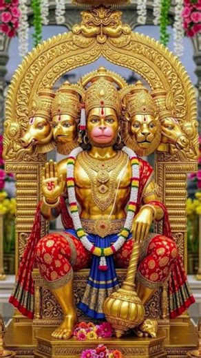 पंचमुखी हनुमान कवच #जय बजरंगबली🚩 #जय श्री 🌹 राम #yt#hindugod #multi_tasker