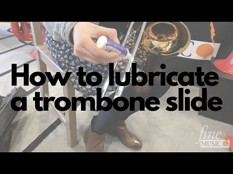 How to Lubricate Your Trombone Slide