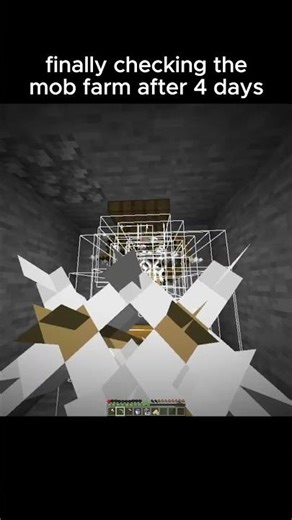 HOLY machine gun 😭😭 #minecraft #minecraftshorts