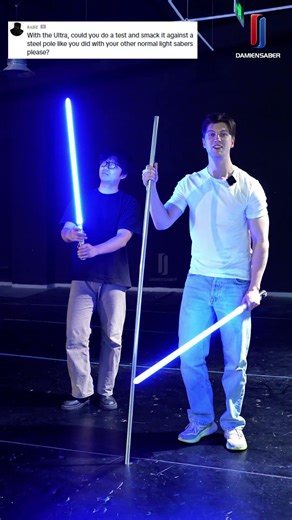 Ultra-Bright Neopixel Blade: Brutal Steel Pipe Test