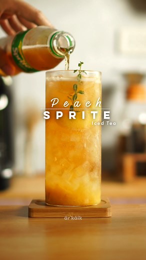 Refreshing Peach Sprite Iced Tea Recipe