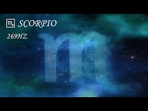 8 Hours- ♏︎ Scorpio- 269HZ Tone & Sleep Music- Dark Screen- HD. Sleep, Heal, Relax, Study, Meditate