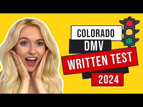 Colorado DMV Written Test 2024 ( 60 REAL TEST Questions with Explained Answers )