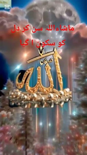 Heart taching Quran recitation, Beautiful Nasheed back ground Allah names video ❤️