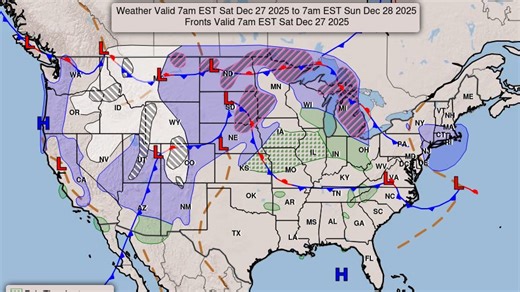 Brace for bad weather. 2025 ends with a chaotic forecast.