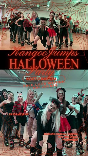 2.1K views | Halloweeni pidu!  Pane selga oma kõige kaunim (või hirmuäratavam!) kostüüm ja tule koos meiega õudseid elamusi nautima. Lase oma sisemisel koletisel valla ja hüppa peole – saab olema hirmus lahe !  29.10 kell 18.45 Ootame sind KangooJumpsi peole 履‍♀️ Anna enda tulekust mulle teada  Näeme trennis 﫵 ✨Marit✨ | KangooJumps Marit | Facebook