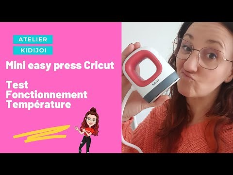 🤔 Test complet de la mini EasyPress de Cricut, à combien chauffe t-elle vraiment?