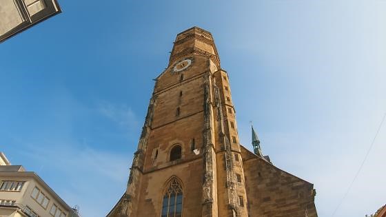 Stuttgart City Walk – Stiftskirche and Surrounding Area