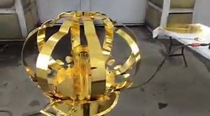 Short video of the champagne crown. | Chrome Factory | Facebook