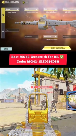 Best MG42 Gunsmith for BR 2026 ✅ | Best LMG Attachments & Loadout | COD Mobile