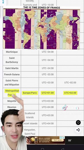 Exploring France's 12 Unique Time Zones