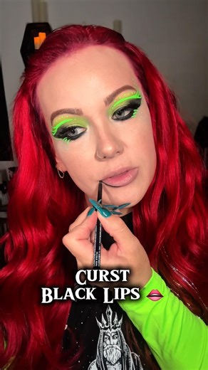 How to Apply the Perfect Black Lip 🕸️ Ritual by Curst Kosmetics #makeup
