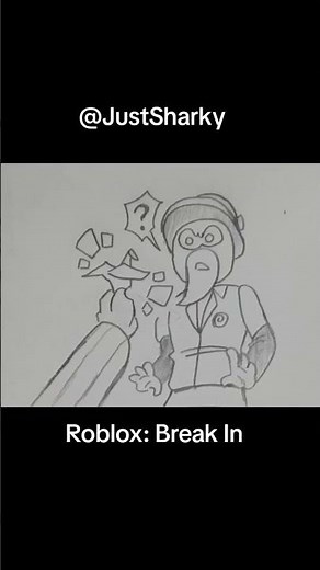 Bacon Break In (Roblox Break In) #roblox #robloxstory #art #robloxfyp #trending