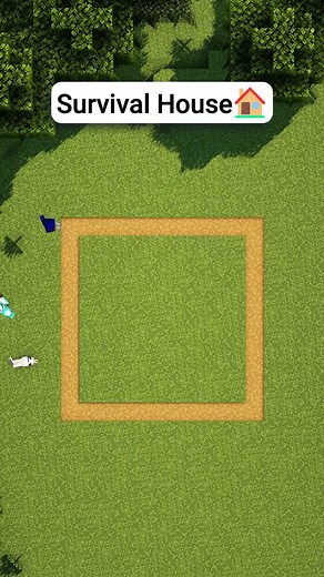 68K views · 1.5K reactions | Starter Survival House in MINECRAFT !! #minecraft #minecraftbuilds #minecraftbuilding #minecrafttutorial | Gamelane Hurricane | Facebook