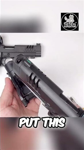 Upgrade Your Handgun: Tactical Flashlight Install Guide! #shorts