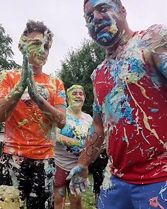 Whipped cream food fights are a yearly tradition for this family 👀😂 | FOODbible