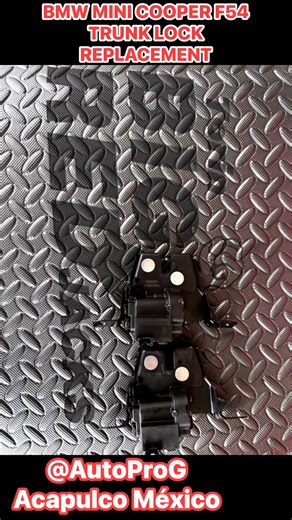 Jes Agu on Instagram: "BMW MINI COOPER F54 TRUNK LOCK REPLACEMENT #BMW #minicooper #F54 #trunklock #repair #ReparacionAutomotriz #AutoProG #Acapulco"