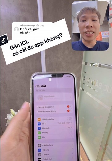 Cài iCloud và Tải Ứng Dụng Trên iPhone