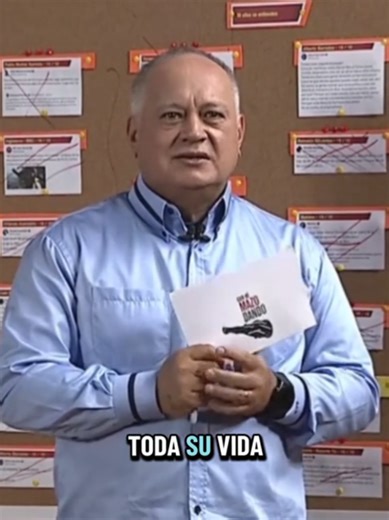 Diosdado amenaza a Venevisión por reportaje de María Corina