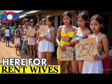 Real Life in LAOS! World's CHEAPEST COUNTRY Laos Lady More Beautiful Than AI - Travel Documentary