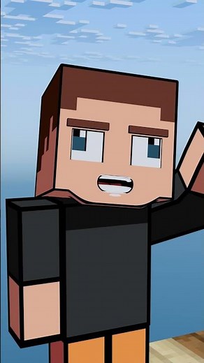 PLECH y MAGNUM Animado (momento DIVERTIDO en MINECRAFT) 😂 #shorts #minecraft