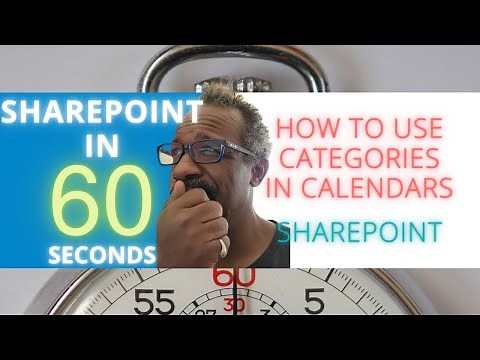 Organize Your SharePoint Calendar: Using the Category Column Effectively