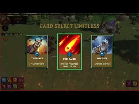 Arthur Character Gameplay Next-generation Roguelike game BetaTest [Merlin Survivors]First 4 Minutes